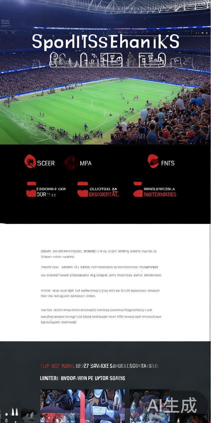 浏览首页时，用户首先可以看到最新的体育赛事资讯和热